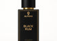 Black Rum by ALFAHA – 50ml men’s perfume bottle, boozy woody Eau de Parfum on white background