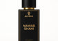 Nawab Shahi by ALFAHA – 50ml men’s perfume bottle, aromatic woody Eau de Parfum on white background
